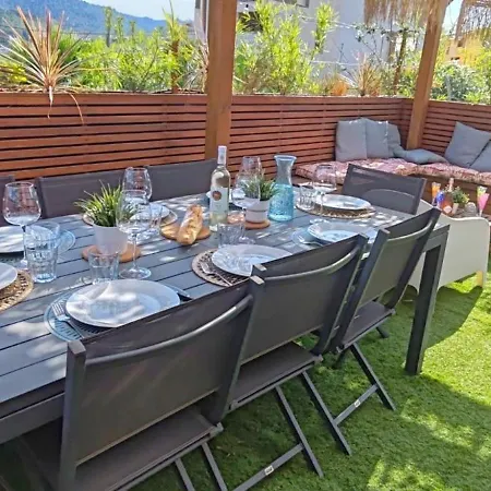 شقة Chez Clement - De - Climatise Avec Terrasse Pour 6 *